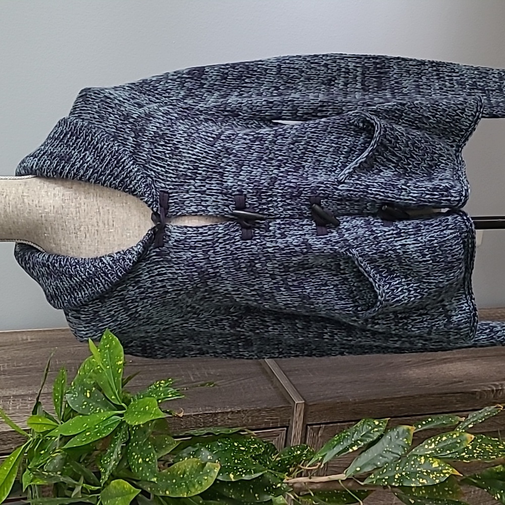 Moda International Wool Blend Cardigan Sweater Size XL